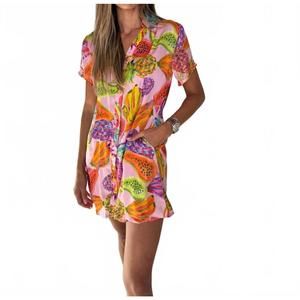 NEW MAHILA jazz fest mini dress in multi